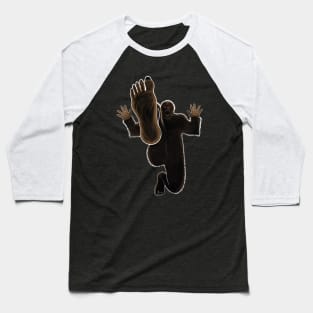 Bigfoot Sasquatch Baseball T-Shirt